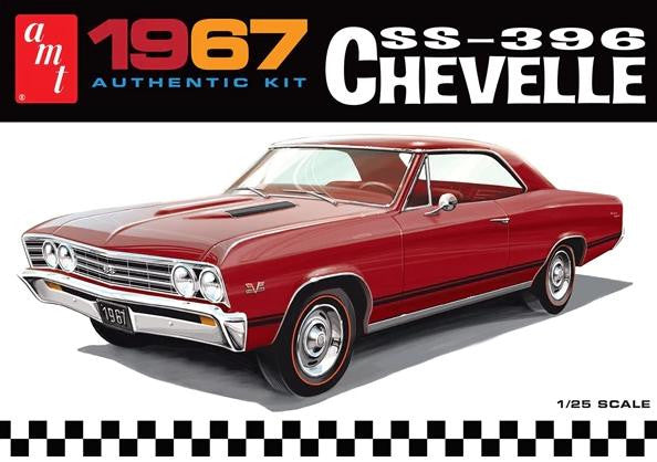 AMT 1/25 1967 Chevelle SS396 1388